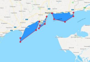 Часть азовского моря закрыта до сентября