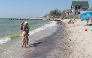 Радиоактивный песок на пляже под Мариуполем