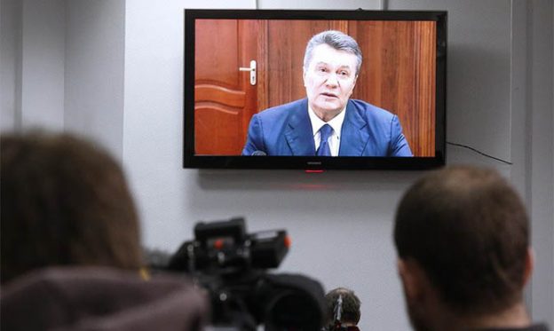 Януковича осудили - 13 лет тюрьмы