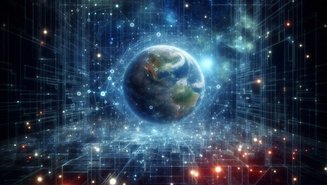 Симуляция матрицы Земли