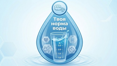 калькулятор нормы воды